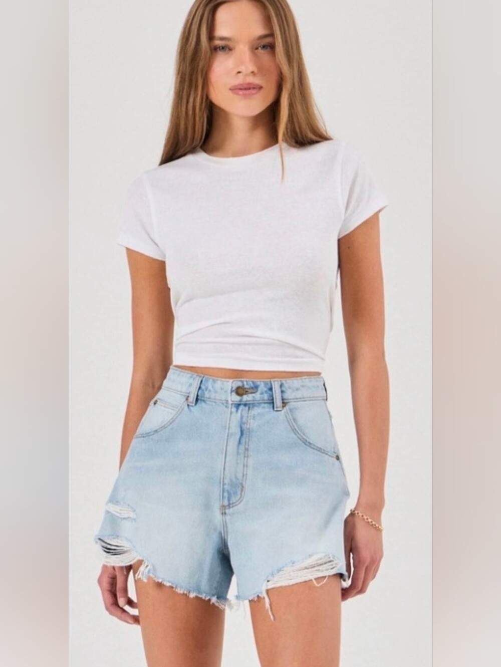 Rollas “Mirage” Short - High Rise Loose Fit Sz 25